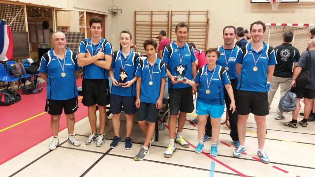 Finales championnat seniors vainqueur d1 et d2 2
